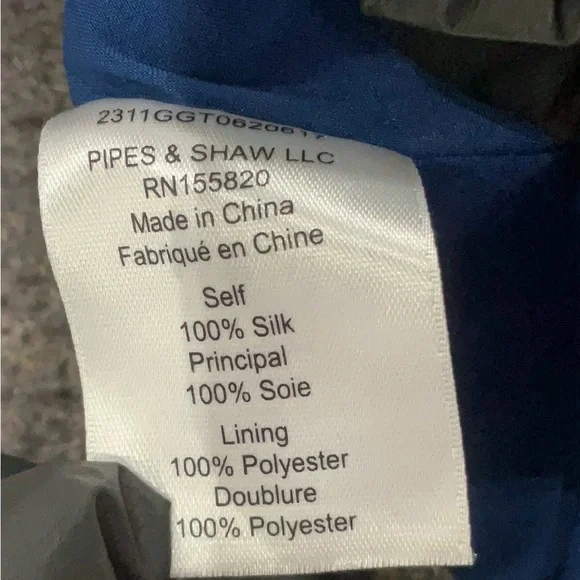 Veronica Beard Navy Floral High Low Dress - Picture 7 of 7